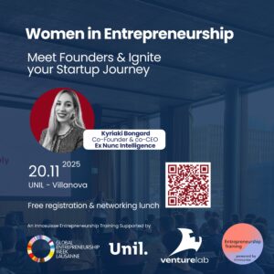 ⌚ 12:00 – 14:00 · Women in entrepreneurship